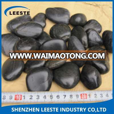 Use for paving / decoration / landscape black pebble stone